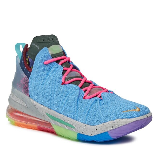 

Кроссовки Nike LebronXVIII, цвет синий