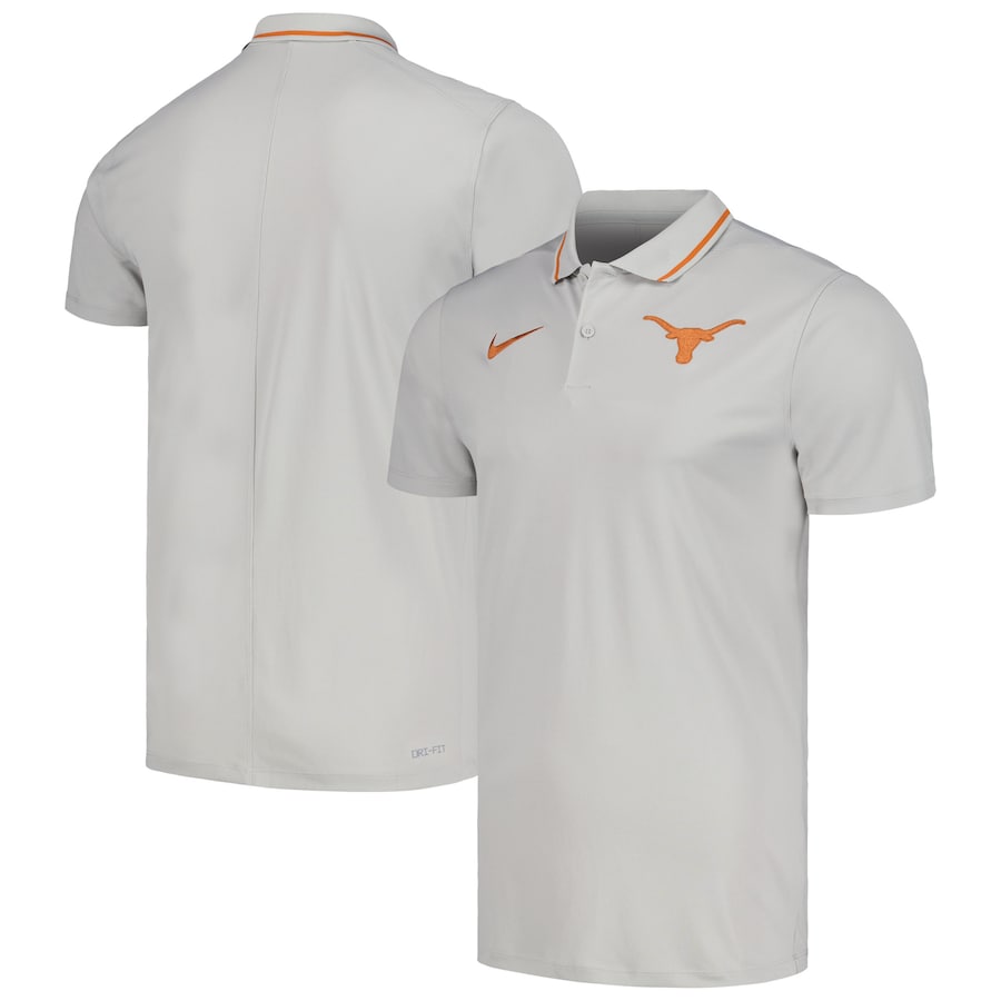 

Поло с коротким рукавом Nike Texas Longhorns, серый