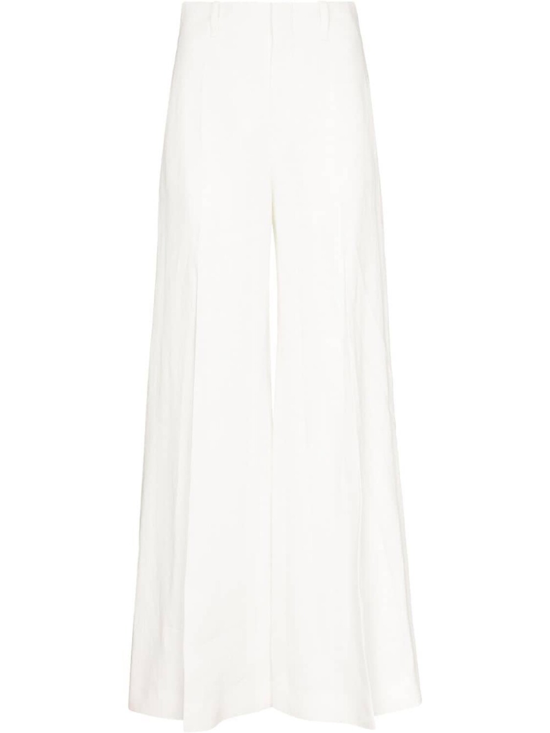 

Chloé льняные брюки широкого кроя, белый