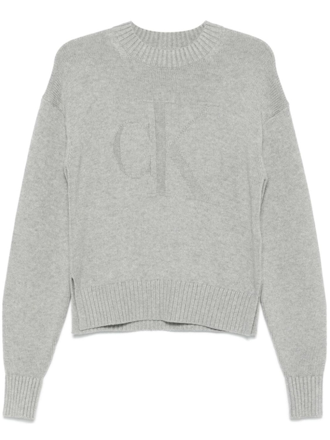 

Calvin Klein свитер с логотипом, серый