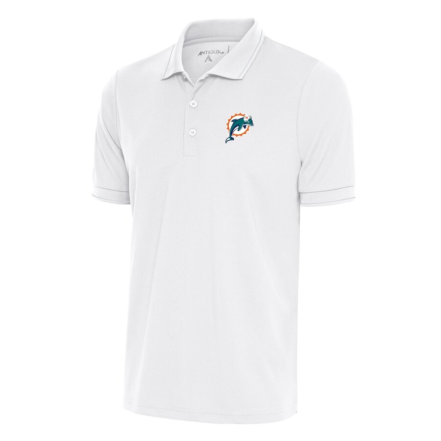 

Поло с коротким рукавом Antigua Miami Dolphins, белый