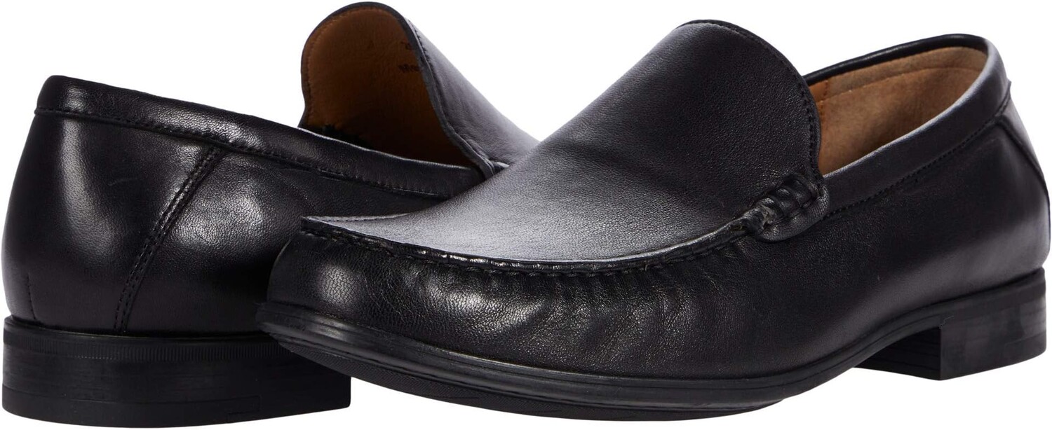 

Лоферы Hawkins Venetian Johnston & Murphy, цвет Black Glove Leather