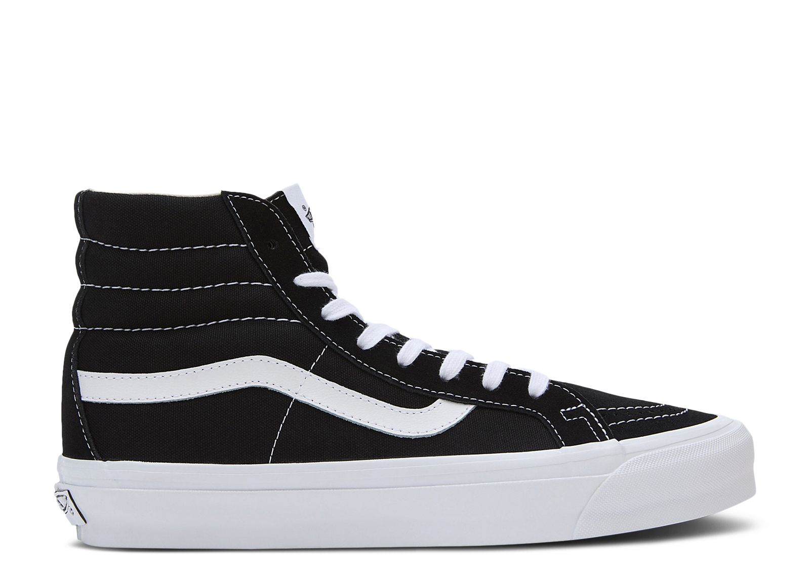 

Кроссовки Vans Sk8-Hi Reissue 38 'Black White', черный