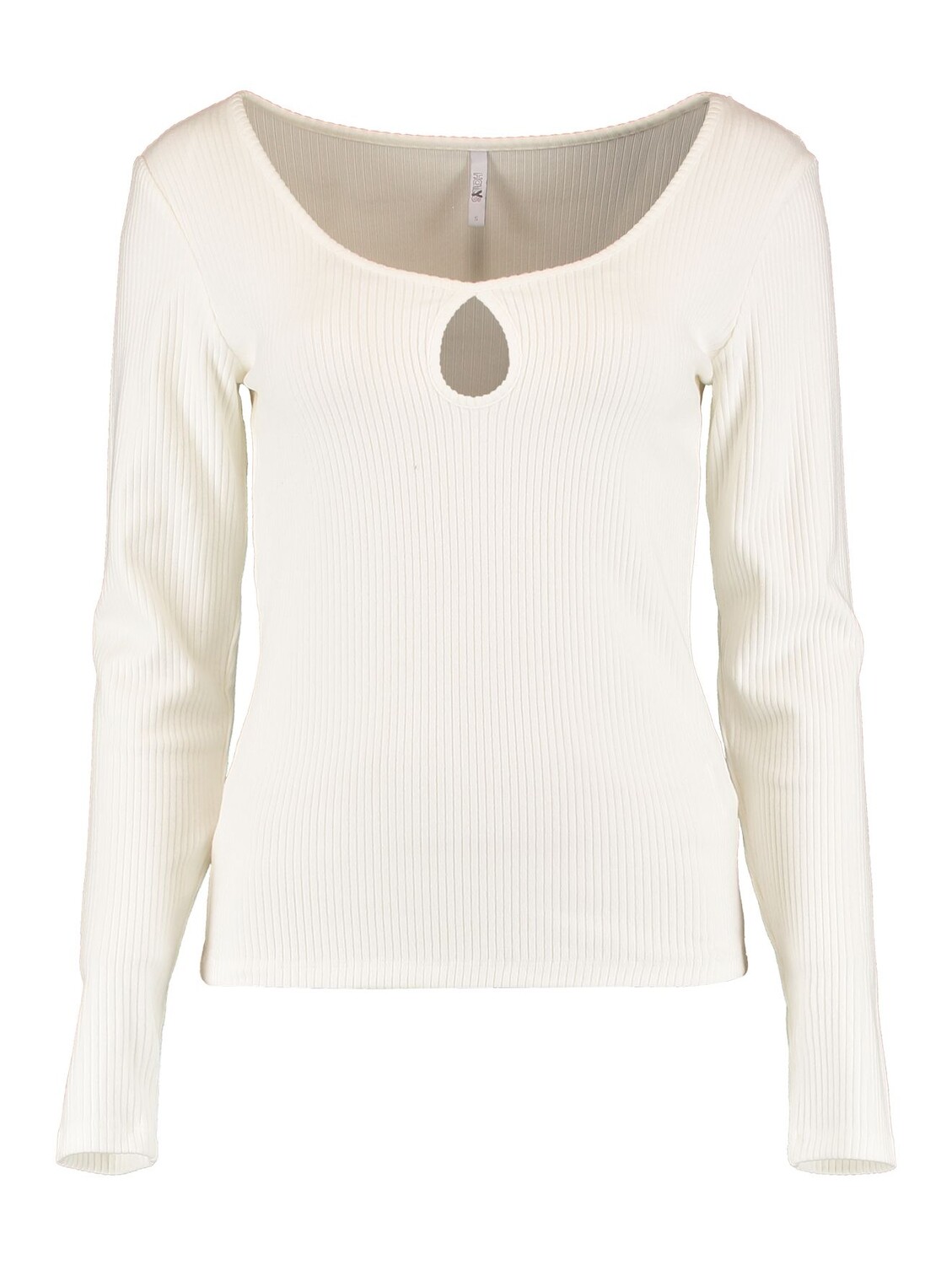 

Футболка Hailys Weiches Langarm U Boot Rundhals Longsleeve Ta44ylor, белый