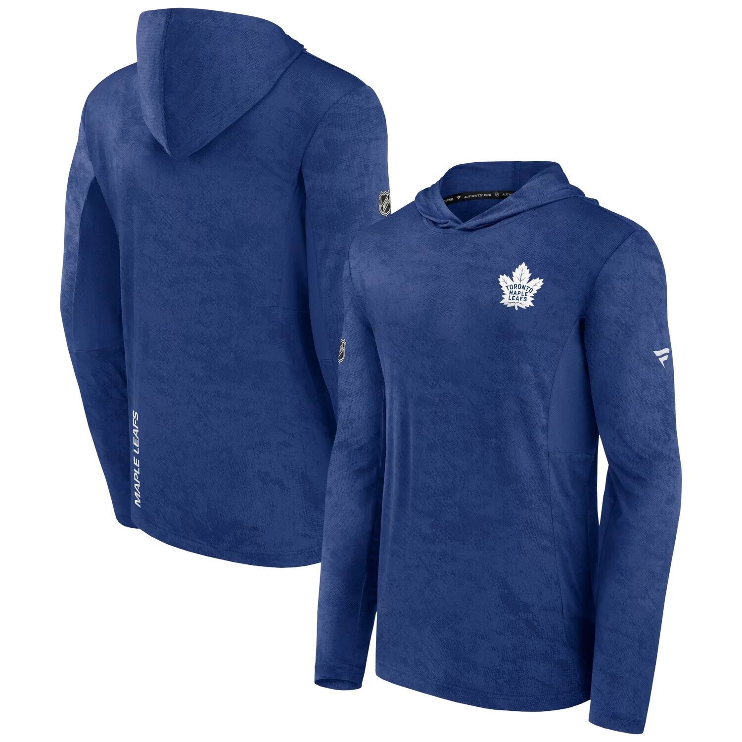 

Мужской фирменный синий пуловер с капюшоном Toronto Maple Leafs Authentic Pro Rink Camo Fanatics