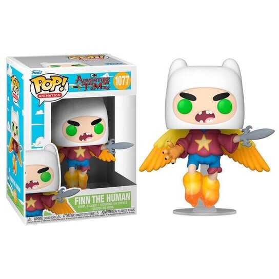 

Funko POP! Анимация, коллекционная фигурка, Время приключений, Человек Финн