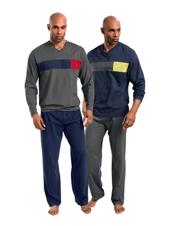 

Пижама LE JOGGER, цвет marine, grau