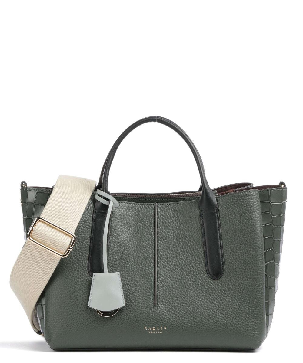 

Сумка Hillgate Place из зернистой кожи из искусственной кожи крокодила Radley London, зеленый