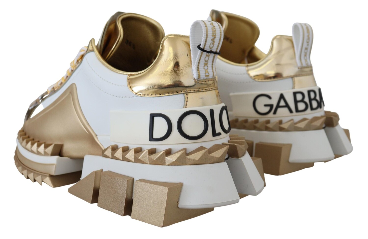 

Dolce & Gabbana Элегантные женские кроссовки из кожи, белый