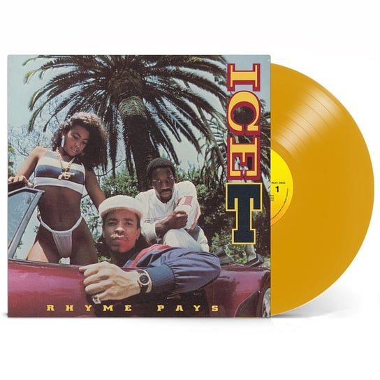 Виниловая пластинка Ice-T - Rhyme Pays (желтый винил)