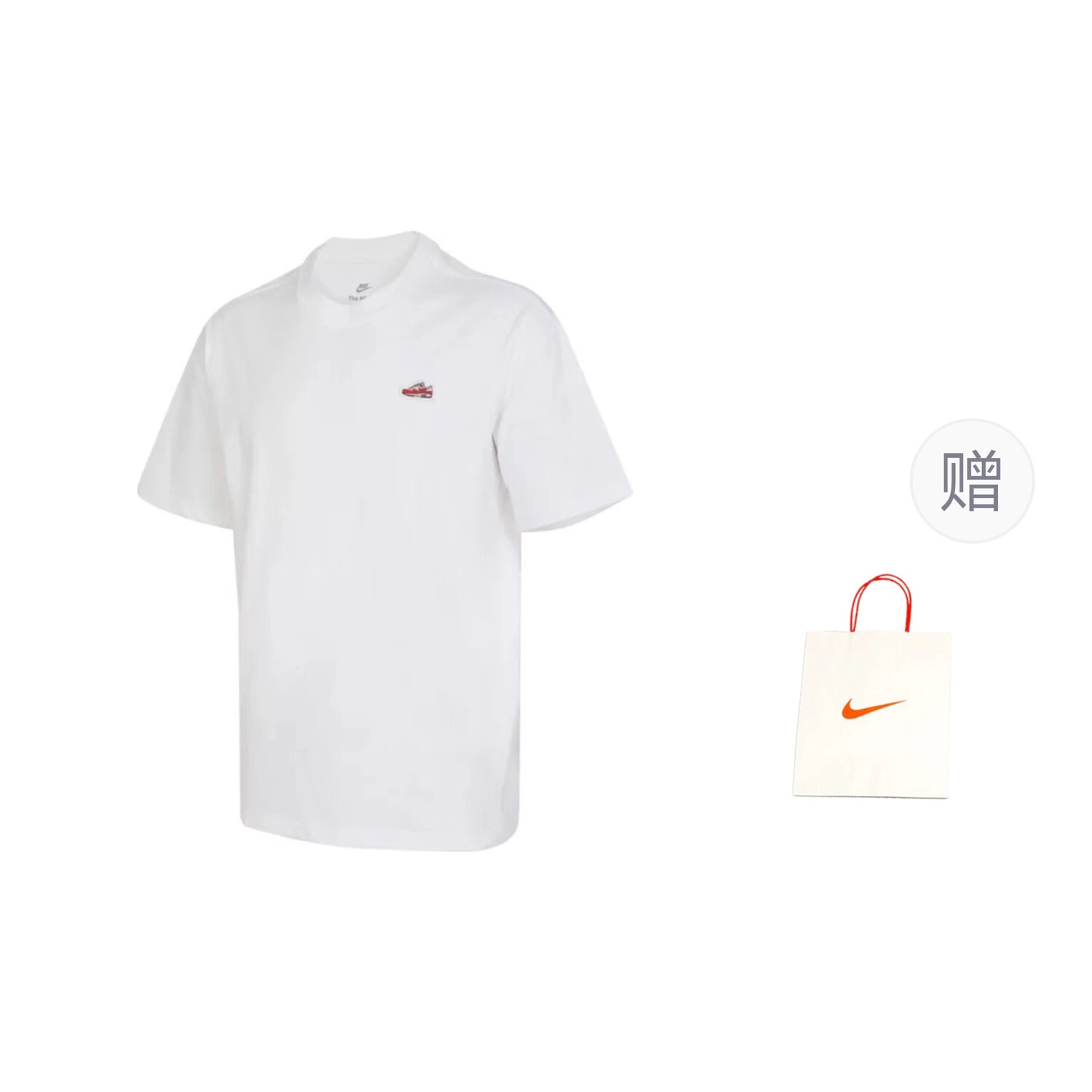 

Футболка мужская белая Nike, белый