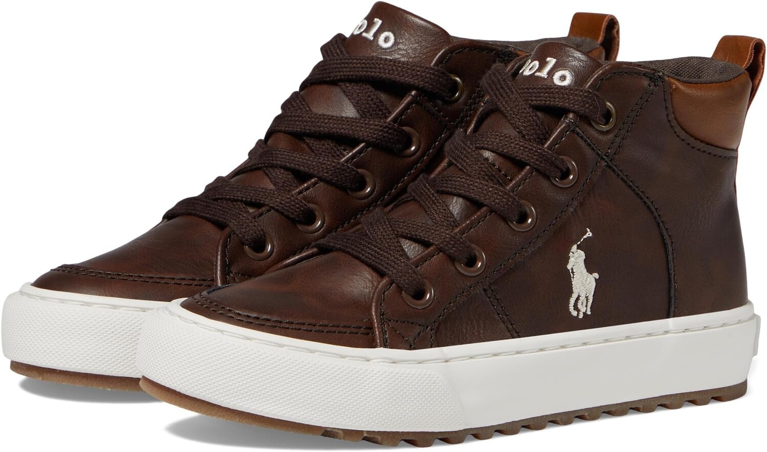 

Кроссовки Polo Ralph Lauren Jaxson, цвет Chocolate/Cream