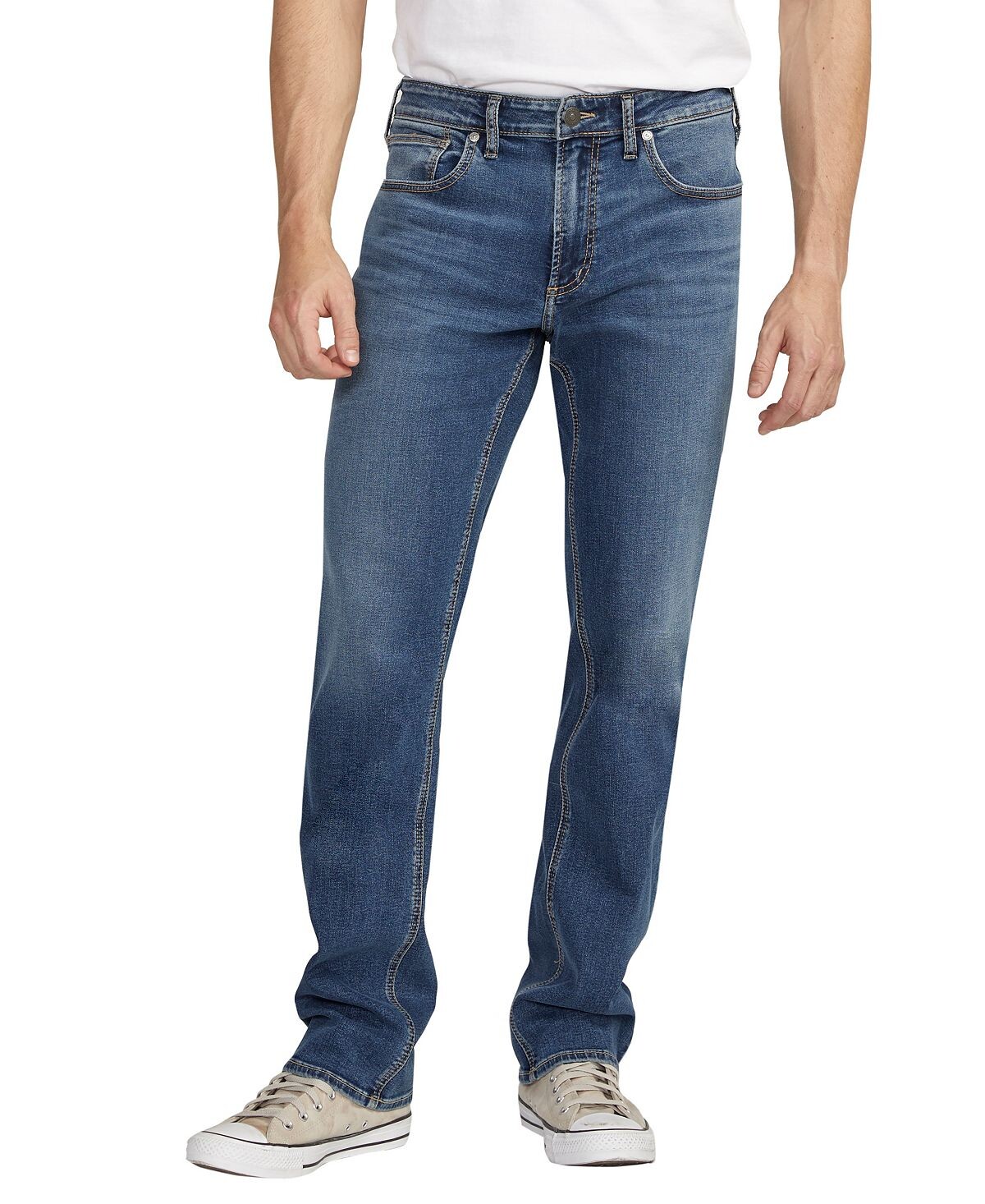 

Мужские джинсы прямого кроя классического кроя Grayson Silver Jeans Co.