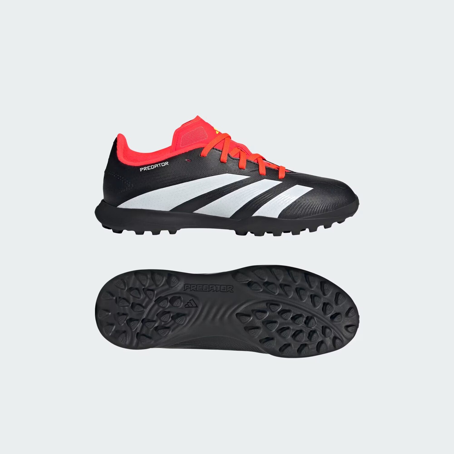 

Футбольные бутсы Predator 24 League Turf Adidas, цвет Core Black/Cloud White/Solar Red