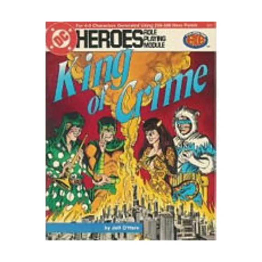 

Модуль King of Crime, DC Heroes - Modules & Miscellaneous (Mayfair Games)