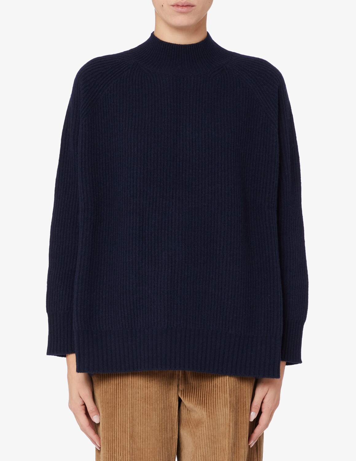 

Свитер из шерстяной пряжи Eridani Weekend Max Mara, синий