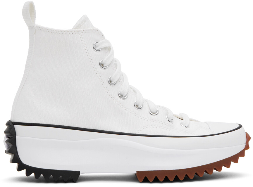 

Белые высокие кеды Converse Run Star Hike