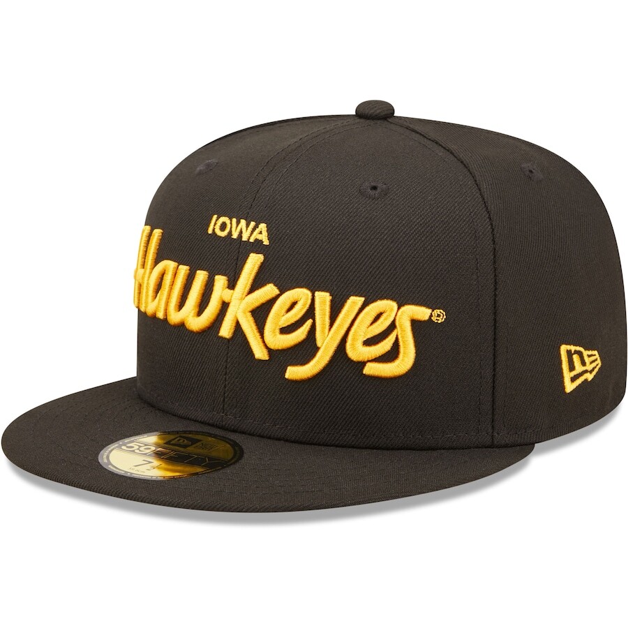 

Бейсболка New Era Iowa Hawkeyes, черный