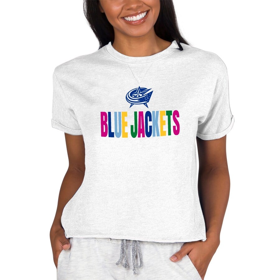 

Толстовка Concepts Sport Columbus Blue Jackets, серый