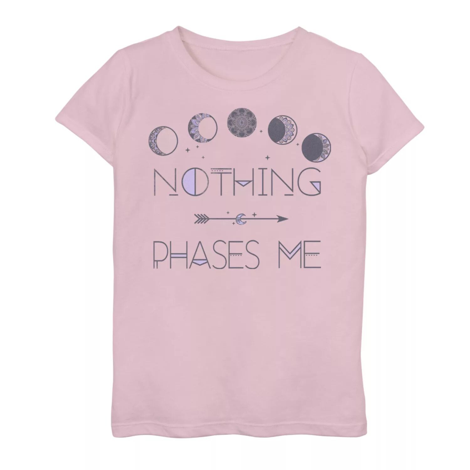 

Футболка с рисунком в стиле бохо для девочек 7–16 лет Nothing Phases Me Licensed Character