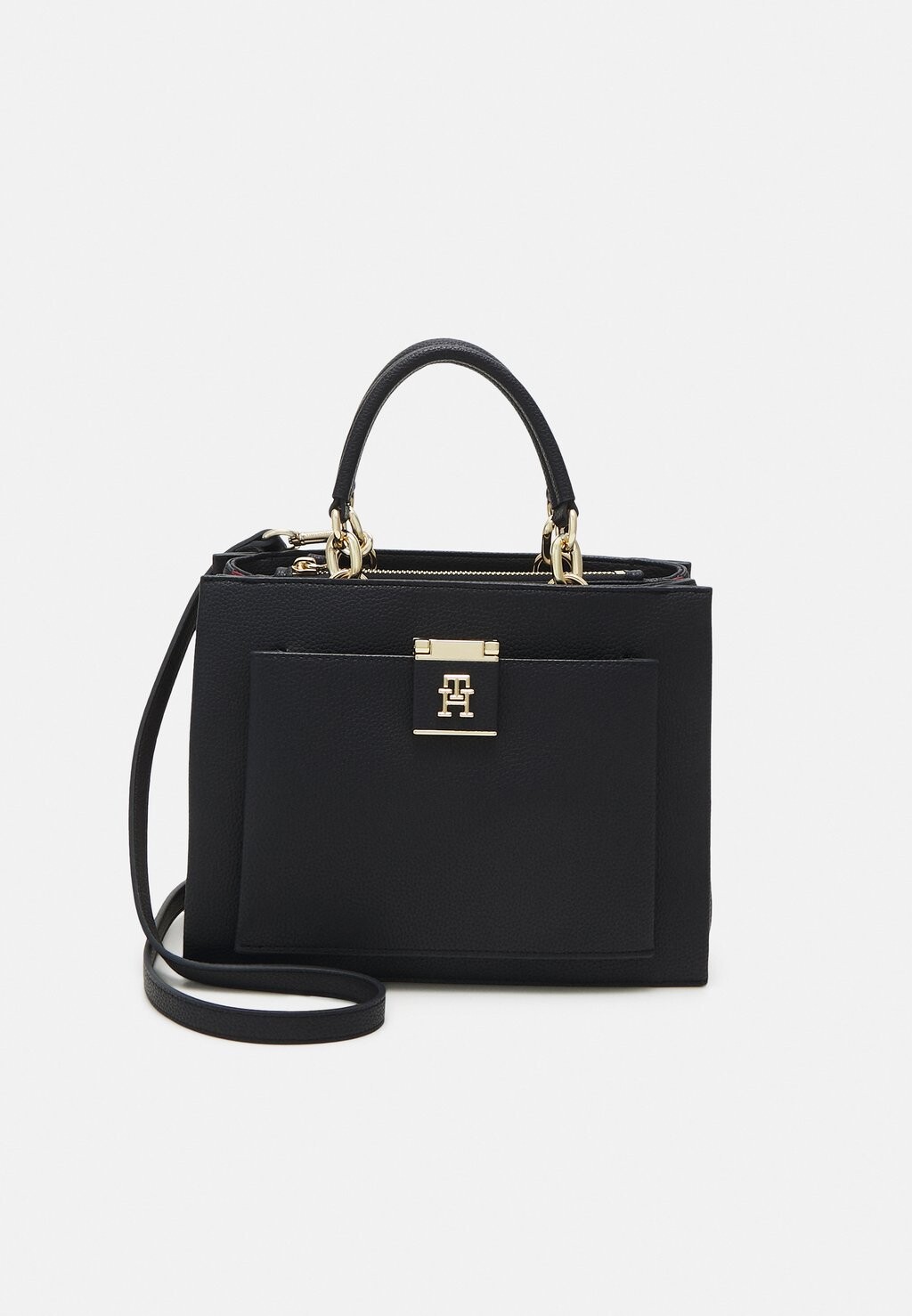 

Большая сумка TH HER MINI TOTE CORP Tommy Hilfiger, темно-синий