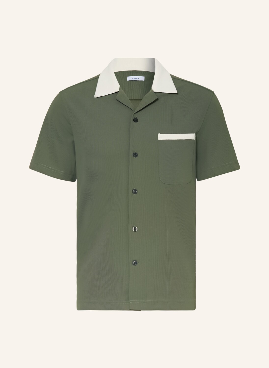 

Рубашка REISS TROON Slim Fit, светло-зеленый