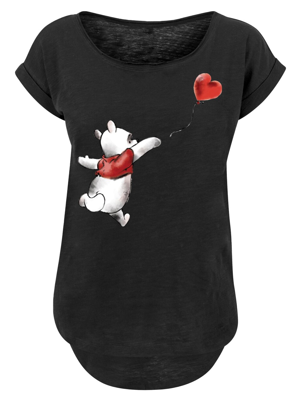 Рубашка F4NT4STIC Winnie The Pooh Winnie & Balloon, черный