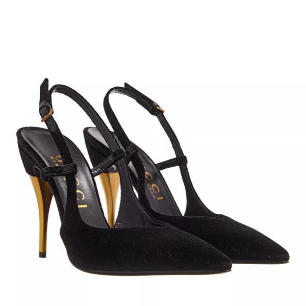 

Туфли women's gg slingback pump Gucci, черный