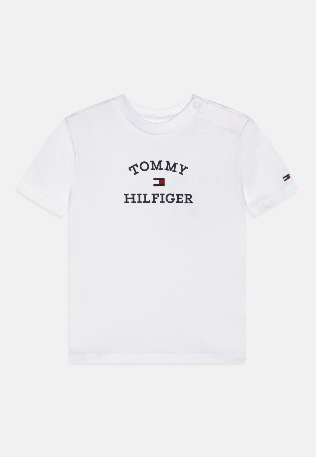 

Футболка с принтом BABY LOGO TEE UNISEX Tommy Hilfiger, цвет white