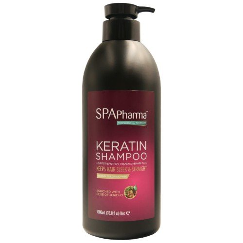 Шампунь для волос с кератином, 1000мл Spa Pharma, Keratin Shampoo