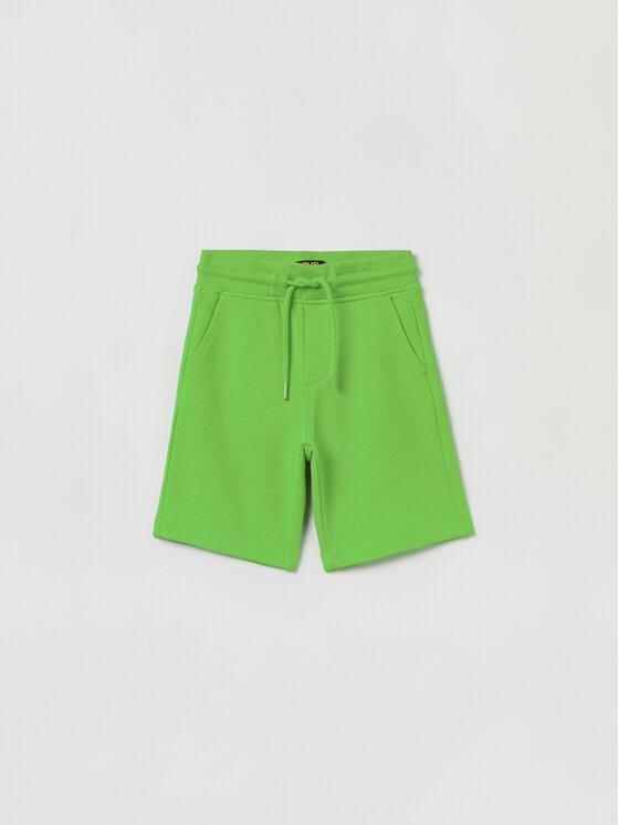 Тканевые шорты стандартного кроя Ovs, зеленый джинсовые шорты стандартного кроя ovs зеленый