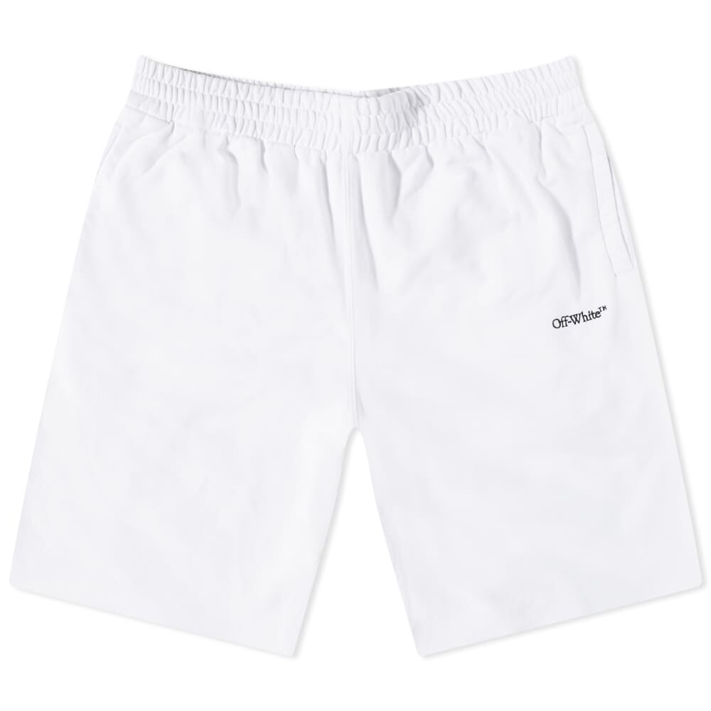 

Off-White Спортивные шорты Scribble Diag, белый