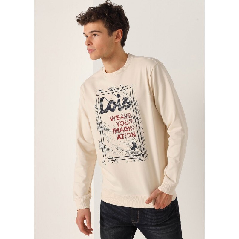 

Толстовка Lois Jeans, белый