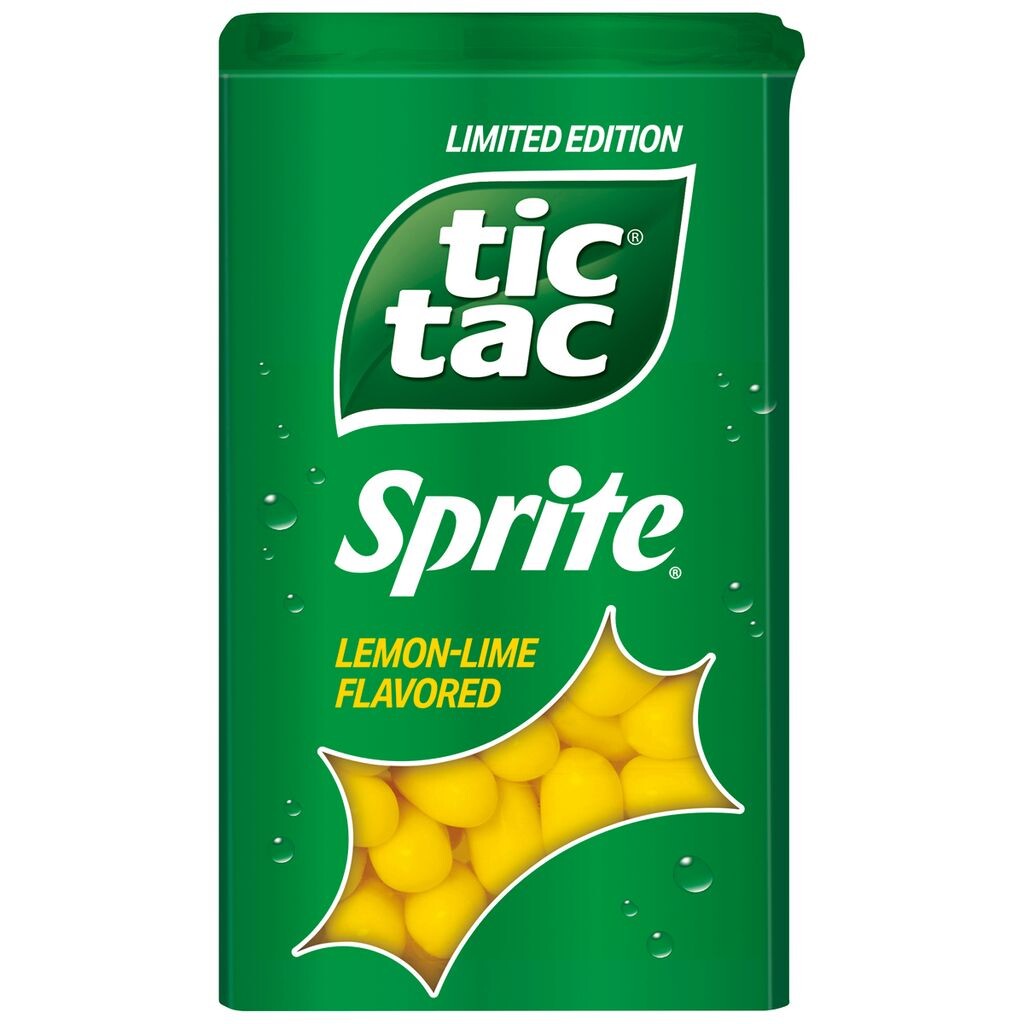 

Ferrero Tic Tac Sprite со вкусом свежего лимона и лайма 49г