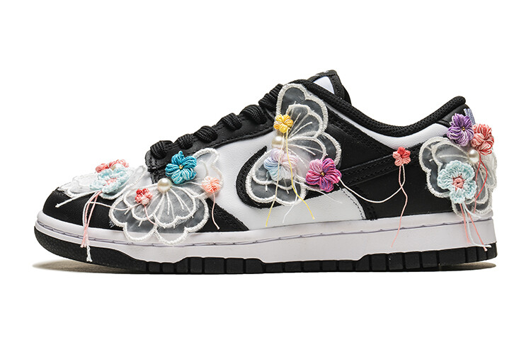 

Кроссовки Nike Skateboarding Shoes Women's Low-top White, черный