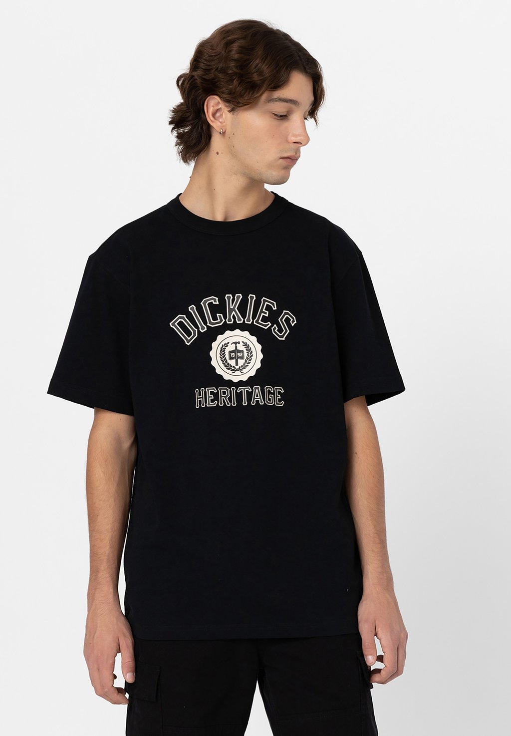 

Футболка с принтом Dickies, черный