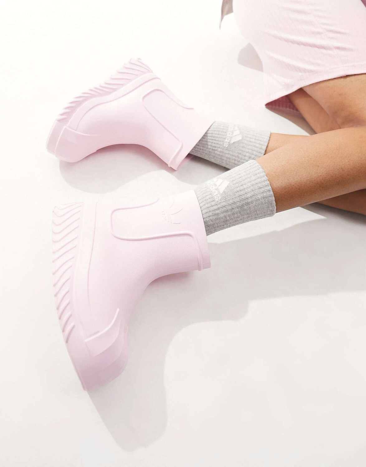 

Ботинки adidas Originals adiFOM Superstar пастельно-розового цвета, Розовый