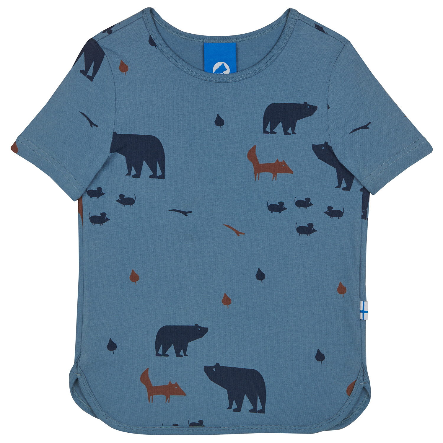 

Футболка Finkid Kid's Ilta, цвет Dove
