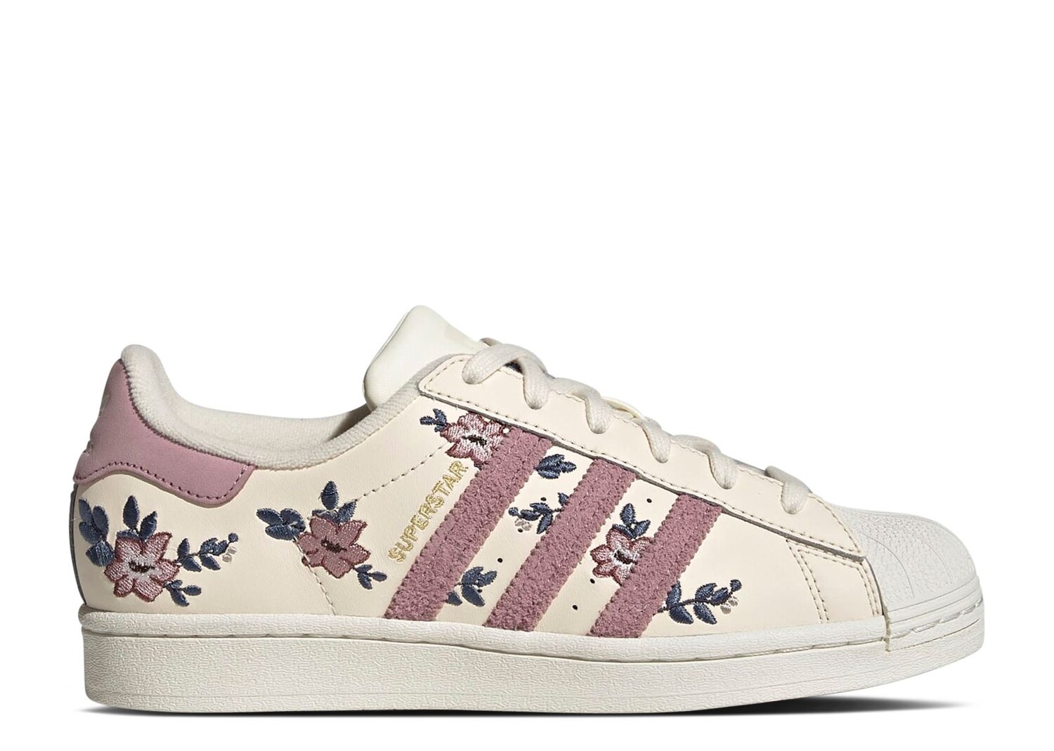 

Кроссовки adidas Wmns Superstar 'Floral', кремовый, Бежевый