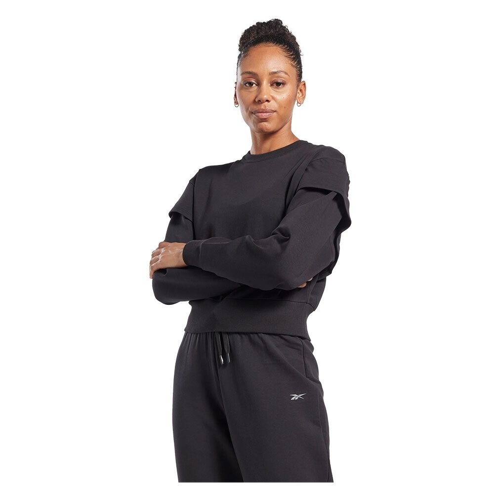 

Толстовка Reebok Dreamblend Cotton Mid-Layer, черный