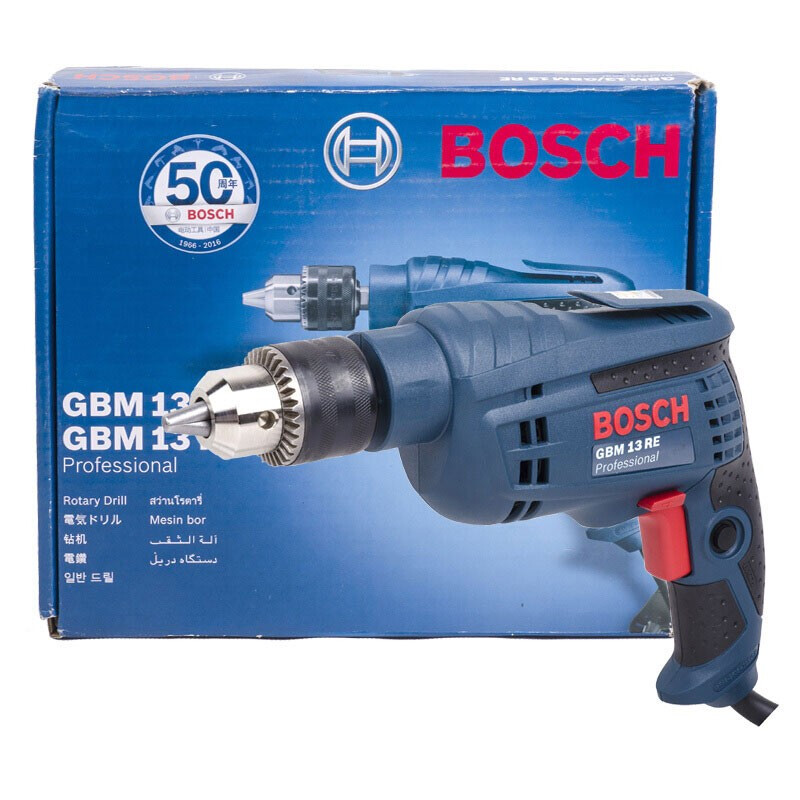 Дрель ручная Bosch GBM 13 RE, 550W