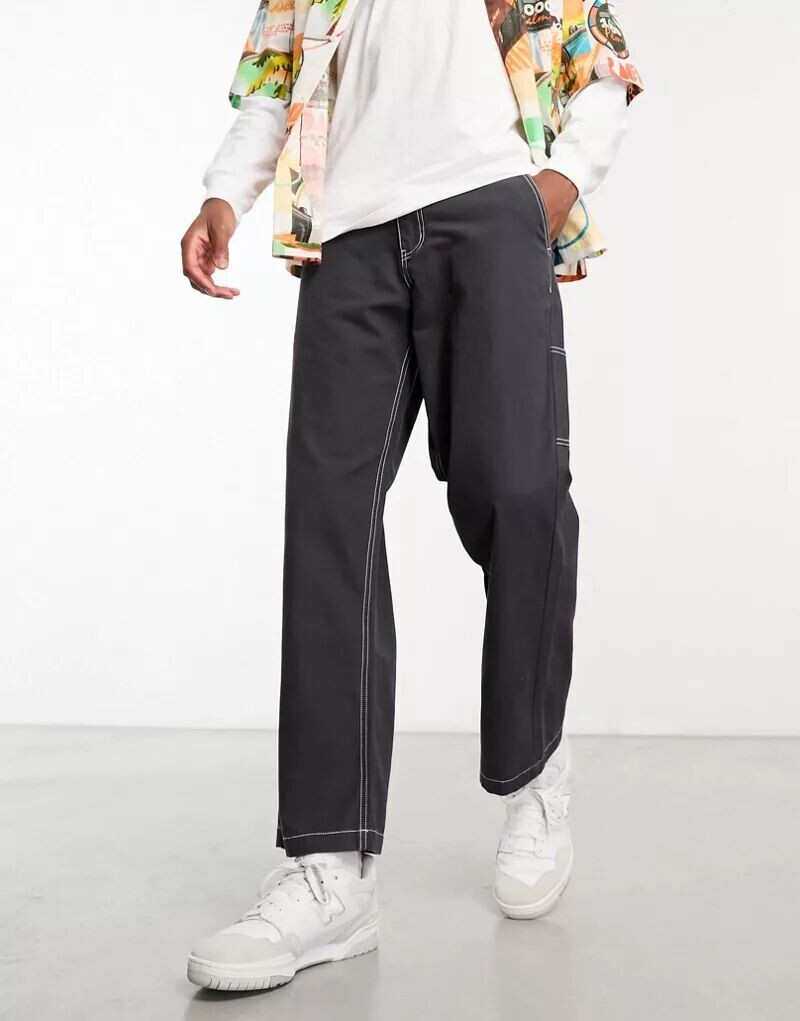 

Черные брюки Quiksilver Tridagger