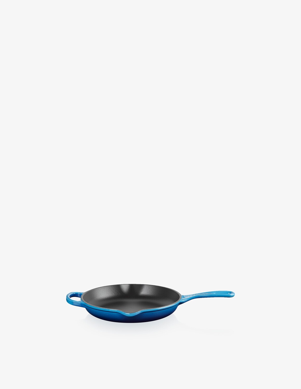 

Фирменная круглая сковорода 23см Le Creuset, цвет Azure Blu