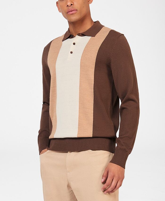

Мужская рубашка поло в полоску Ben Sherman, мультиколор