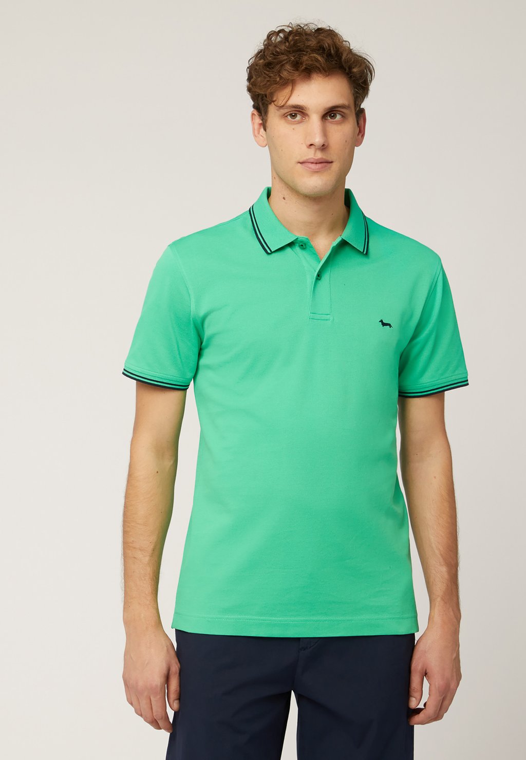 Рубашка-поло Mezza Manica Harmont & Blaine, цвет verde chiaro