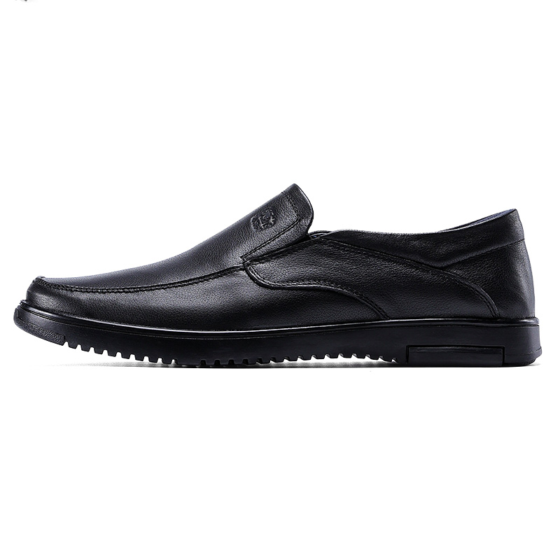 

Туфли мужские Men"s Casual Men Low-Top Mulinsen, цвет Black cotton shoes [Leather size: Sneakers 41 = This style 40 size]