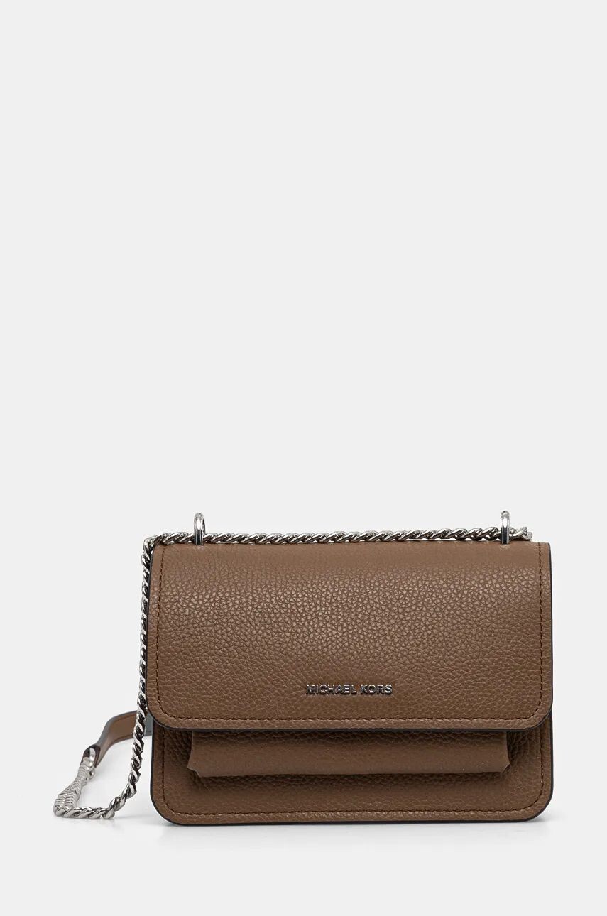 

Кожаная сумка MICHAEL Michael Kors, коричневый