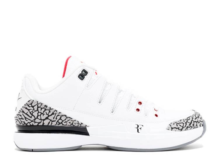 Кроссовки Nike ZOOM VAPOR TOUR AJ3 'WHITE CEMENT', белый