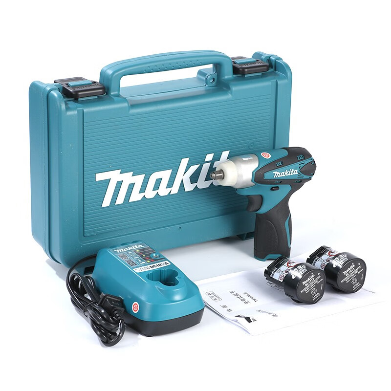 Гайковерт ударный Makita TW100DWE + две батареи 10,8V 1.3Ah