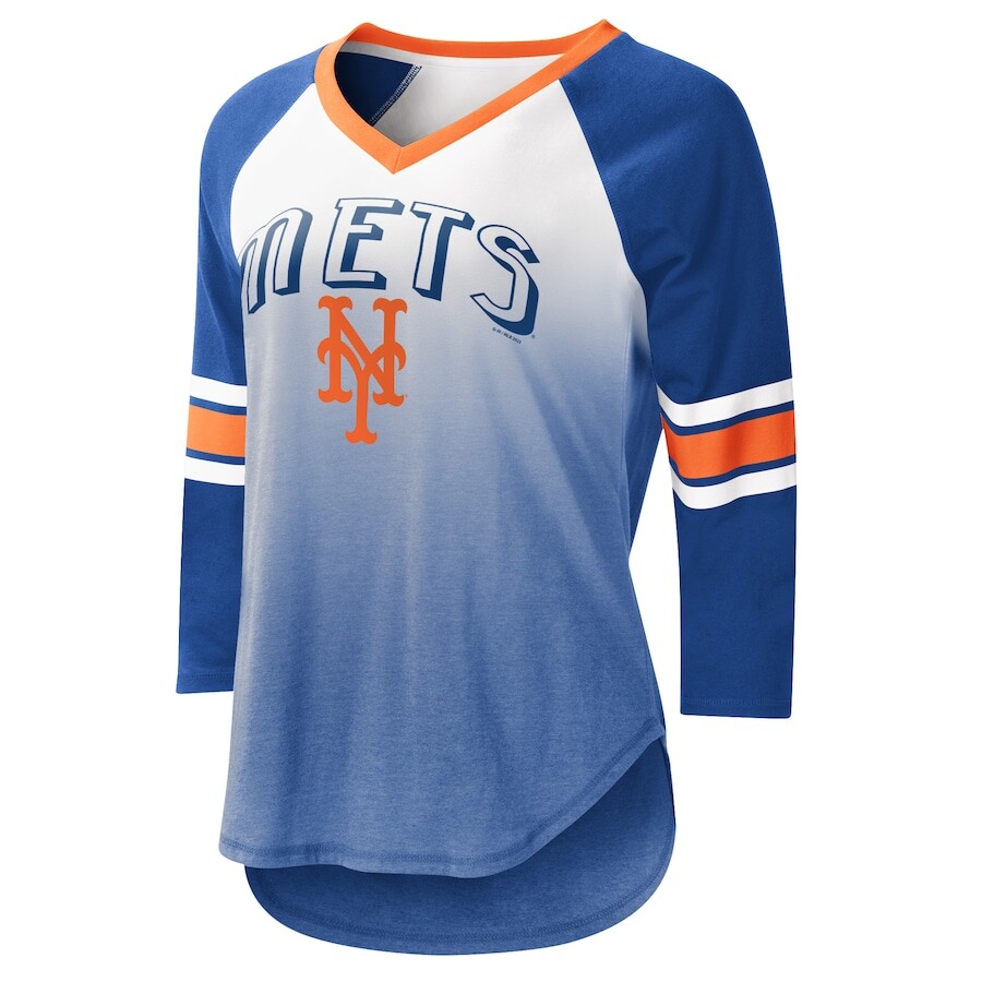

Футболка с длинным рукавом G-III 4Her by Carl Banks New York Mets, белый